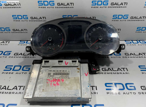 Kit Pornire ECU Calculator Motor Bosch Ceas Ceasuri Bord CIP Cheie Cheie Imobilizator Volkswagen Jet...