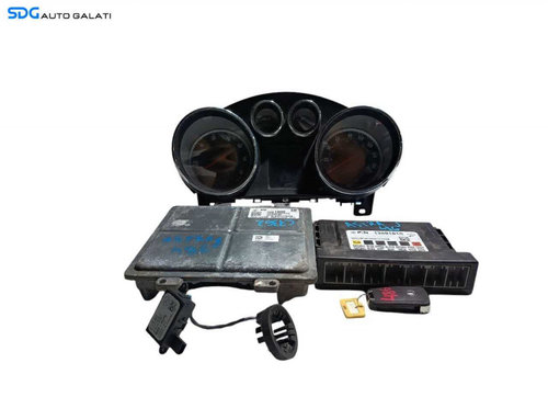 Kit Pornire ECU Calculator Motor Calculator Confort UCH Cheie Cheie CIP Imobilizator Opel Astra J 20...
