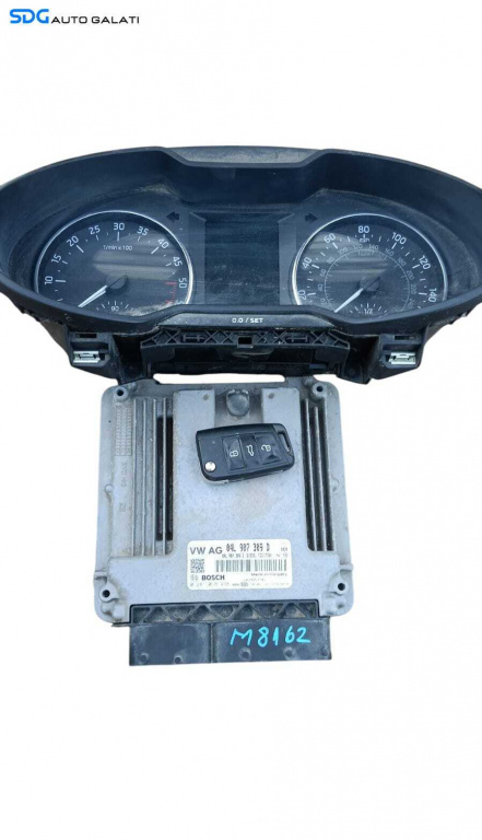 Kit Pornire ECU Calculator Motor Ceas Bord Imobilizator Cip Cheie Skoda Octavia 3 2.0 TDI CKF 2013 - 2021 Cod 5Q0937086AA 04L907309D 0281018498 5E0920951 [M8162]
