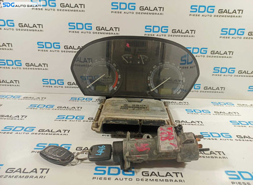 Kit Pornire ECU Calculator Motor Cip Cheie Ceas Bord Imobilizator Skoda Fabia 1 1.4 TDI BNM 2000 - 2...