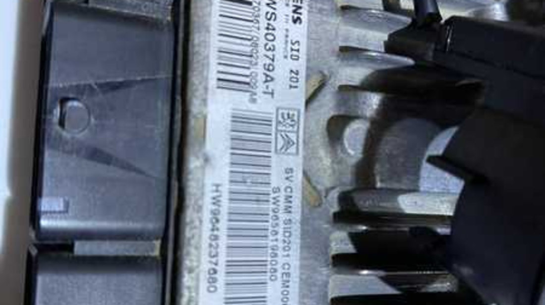 Kit Pornire ECU Calculator Motor Cip Cheie Imobilizator Peugeot 607 2.7 HDI 1999 - 2010 Cod 9648237680 9658198080 5WS40379A