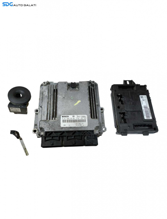 Kit Pornire ECU Calculator Motor Confort Cititor Cheie Cheie CIP Imobilizator Dacia Logan 2 1.5 dCi 2012 - 2018 Cod 0281030439 237102213R 237104128R 285910001R [LR1639]