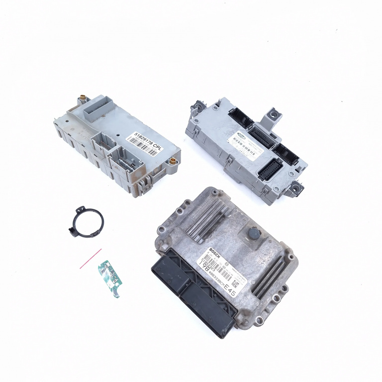 Kit Pornire Fiat Bravo 2 (198) 2007-2014 1.6 D Multijet 198 A3.000 Motorina Bsi Calculator Motor Chip Cheie Imobilizator Panou Sigurante 0281016196, 51852323, 48B333Bcm, 1039S33153, 8803026525, 503440170301, Nbc198C03, 51826181, E24Ai000118, E24116Ra