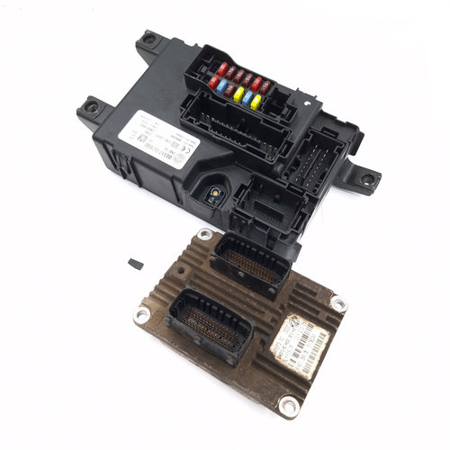 Kit Pornire Fiat Grande Punto (199) 2005-2012 1.4 350 A1.000 Benzina Calculator Motor Chip Cheie Pan...