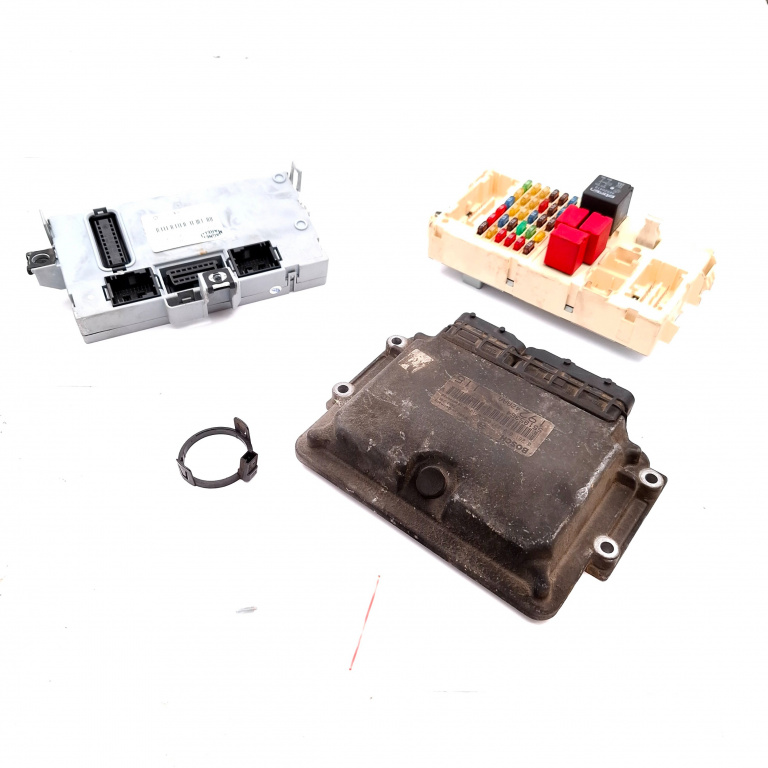 Kit Pornire Fiat Stilo (192) 2001-2007 1.9 Jtd 192 A1.000 Motorina Calculator Motor Panou Sigurante 46823768, 0281010337, 46778898, 501208950100, 192C20614281102, 55185364, 19242Aaa, 46823770, 501861150100, Nbc19203, 97Rai010002, Ai000039, 1039S00956