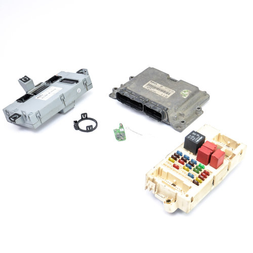 Kit Pornire Fiat Stilo (192) 2001-2007 1.9 Jtd 192 A1.000 Motorina Calculator Motor Cititor Cheie Pa...