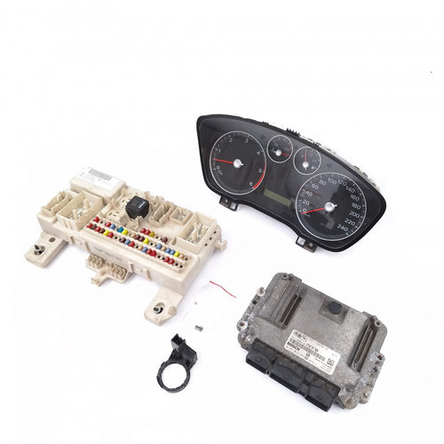 Kit Pornire Ford C-Max 1 2003-2010 1.6 Tdci G8Db Motorina Calculator Motor Ceas Bord Chip Cheie Imob...