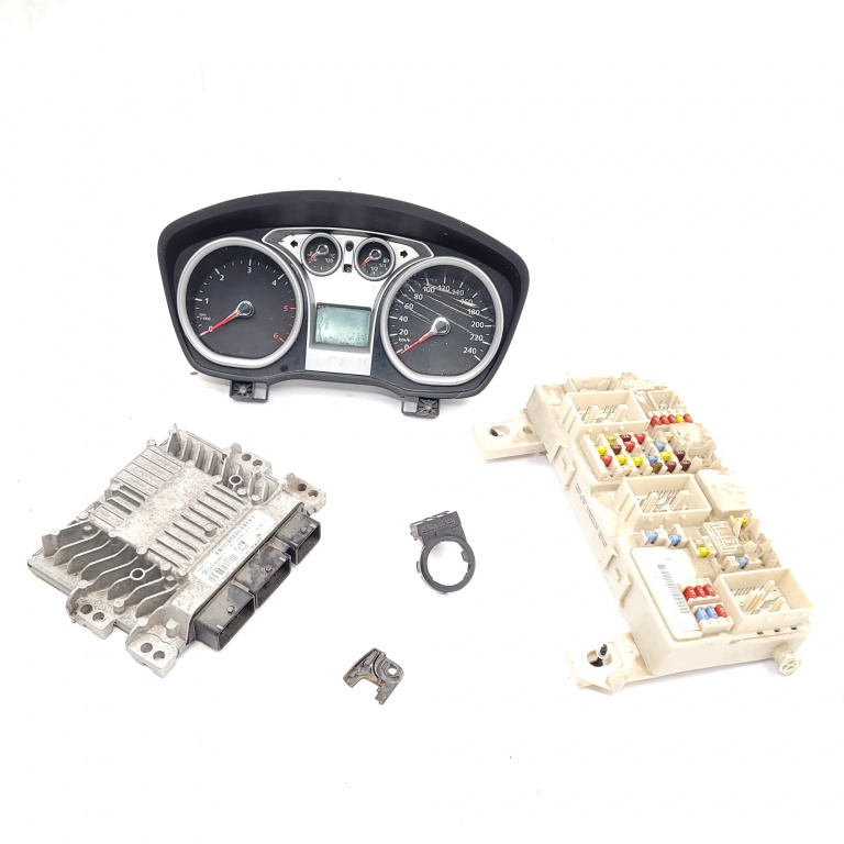 Kit Pornire Ford C-MAX 1 2003 - 2010 Motorina 7M5112A650AUE, 5WS40582ET, 7M5T14A073CC, 7M5T-14A073-CC, 2S6T15607BC, VP2S6F15607BC, 97RA000001, 97RA012108, 30S519242127, 8V4T10849GE, 886016570, ERN7TTS6, E11A000280, E11A002108