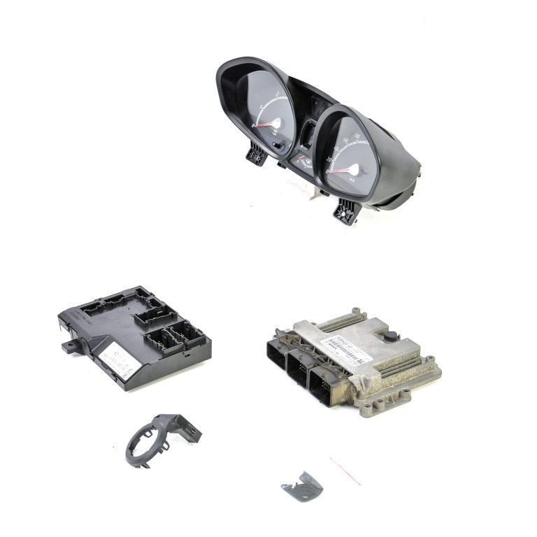Kit Pornire Ford Fiesta Mk 6 2008-2017 1.4 Tdci Kvja Motorina Calculator Confort Calculator Motor Ceas Bord Chip Cheie Cititor Cheie Bv2112A650Acd, Bv21-12A650-Acd, Bv21-12A650, Bv2112A650, 0281019144, 0 281 019 144, 1039S52162, I-00 2081, Ca6T15K600