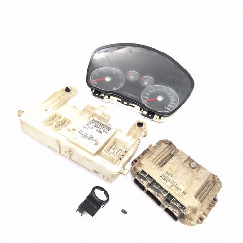 Kit Pornire Ford Focus Mk 2 2005-2010 1.6 Tdci G8Db Motorina Calculator Motor Ceas Bord Imobilizator...