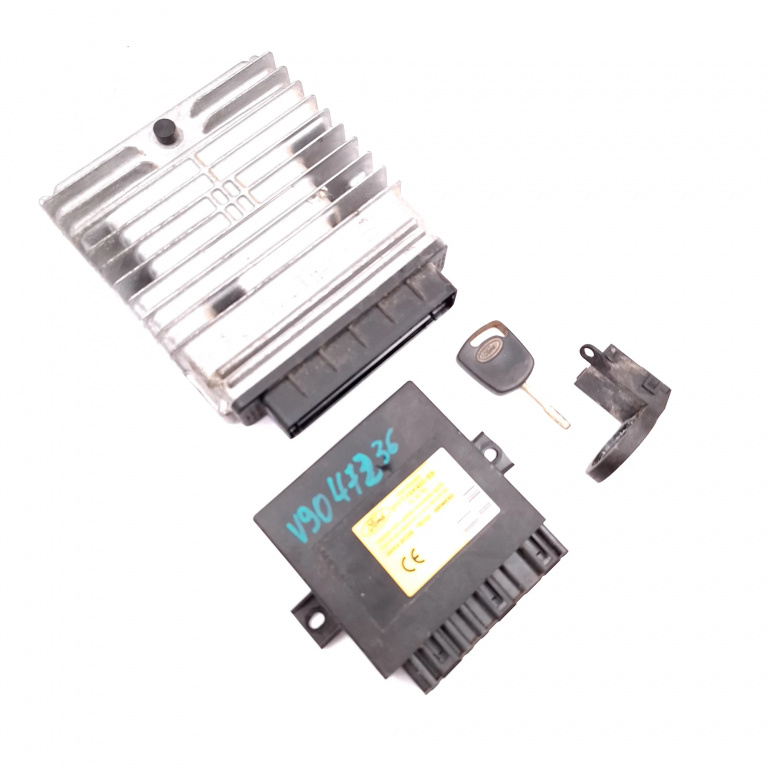 Kit Pornire Ford Transit Connect Mk 1 2002-2013 1.8 Tdci Hcpa Motorina Calculator Confort Calculator Motor Cheie Imobilizator 4U7112A650Ea, 12249856, E11I000287, R0411A001C, E2U9A, 2T1T15K600Bb, 5Wk48036B, 1L2T15607Ab, 5Wk48711, 2671031915A Siemens