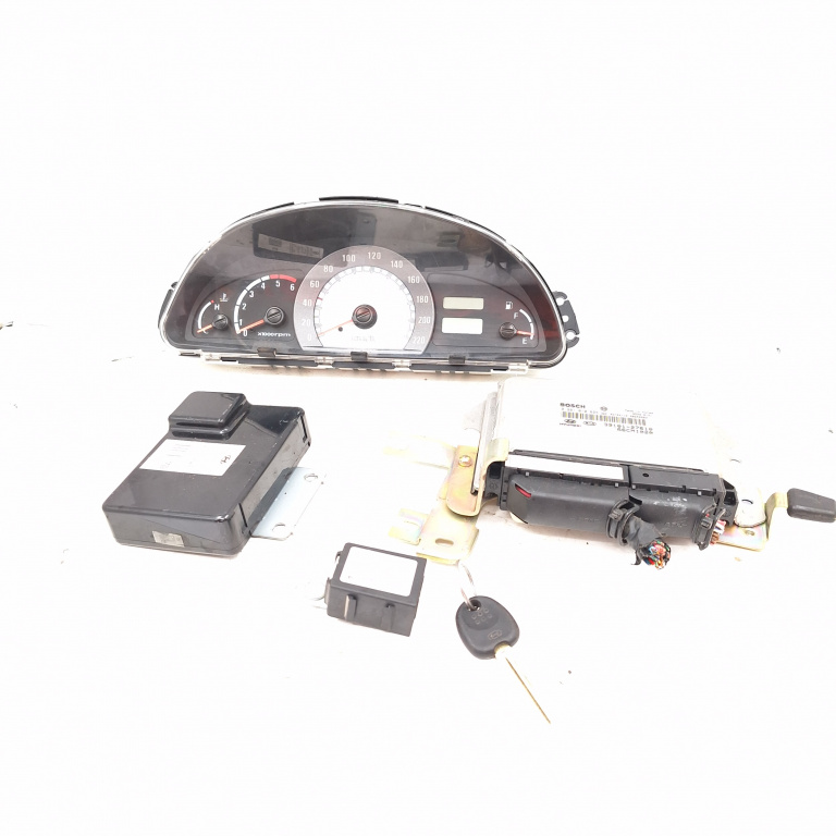 Kit Pornire Hyundai Matrix (Fc) 2001-2010 1.5 Crdi D3Ea Motorina Calculator Motor Ceas Bord Cheie Imobilizator 9540017500, 3811018196, 97Ri000008, 9540017200, E4A000162, 97Ra010008, 0281010695, 3910127610, 66Cmi020, 1928403, 20020422, 9400617101, 200