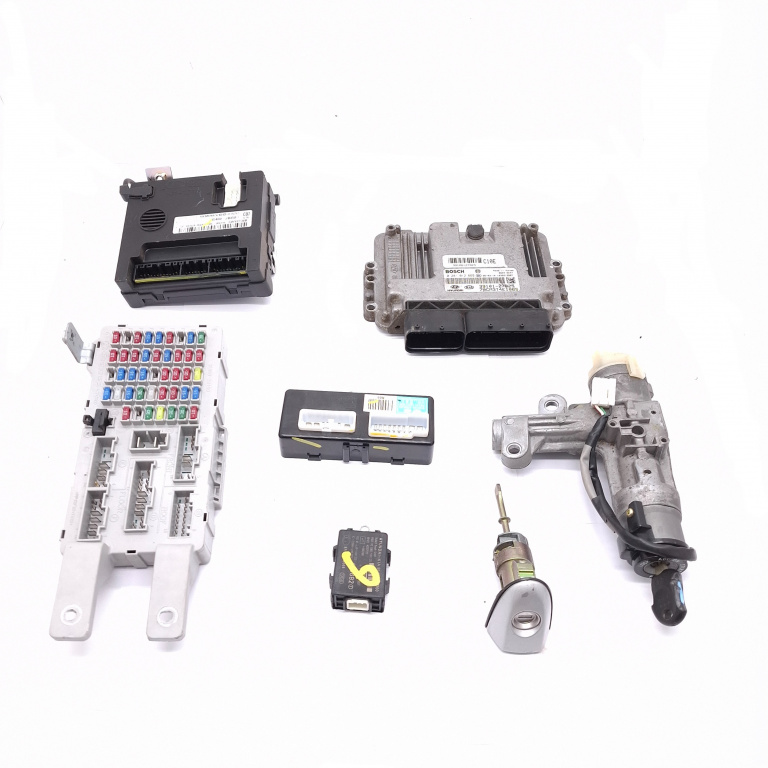 Kit Pornire Hyundai Santa Fe 2 (Cm) 2005 > 2.2 Crdi 4X4 D4Eb Motorina Bcm Calculator Motor Cheie Chip Cheie Contact Cu Cheie Imobilizator Panou Sigurante 3910627825, 952302B220, 919502B400, 060313005, 86040247, 1039S13997, A002207, E11A002207, 97Ra01