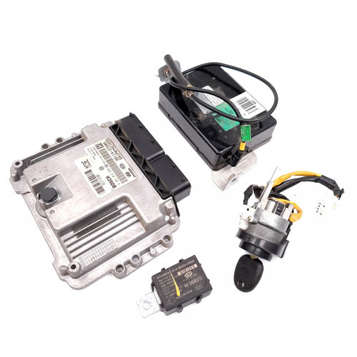 Kit Pornire Hyundai Tucson (Jm) 2004-2010 2.0 Crdi D4Ea-V Motorina Calculator Motor Contact Cu Cheie...
