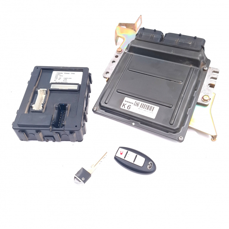 Kit Pornire Infiniti S50 (Fx35, Fx45) 2003-2008 3.5 24V V6 Vq35 Benzina Calculator Motor Cheie Chip Cheie Imobilizator Mec65440, Mec65-440, Mec65-440C15203, Fln002, 164A4, Mec65-440, 284B1Cl000, Mec65440C15203 Calsonic Kansei Corp.