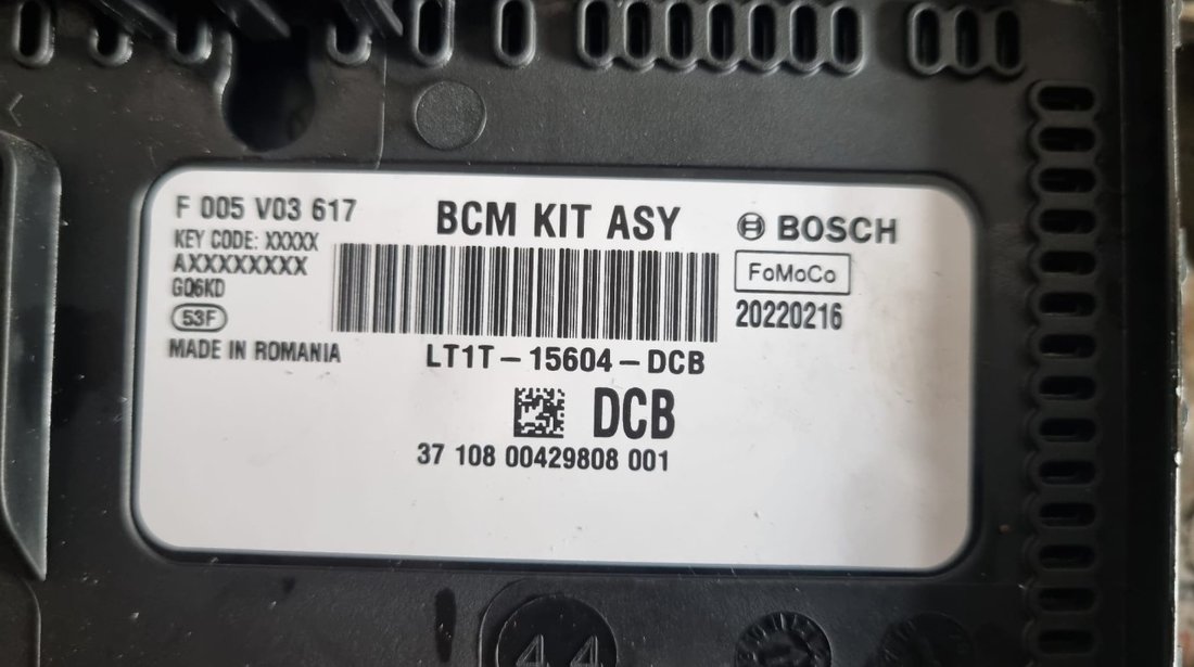 Kit Pornire KV6A12A650YA LT1T10849ACH LT1T15604DCB Ford Transit Connect 1.5 TDCI Z2GA 100 cai