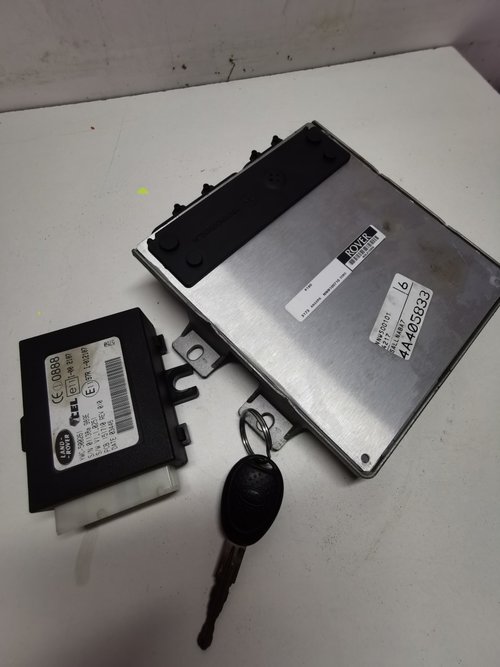 Kit pornire Land Rover freelander 1 1.8i benzina ECU NNN100710 EOBD calculator motor