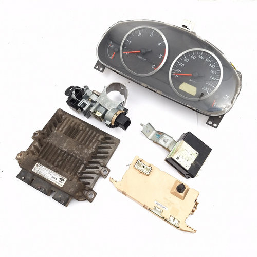 Kit Pornire Mazda 2 (Dy) 2003-2007 1.4 Cd F6Ja Motorina Calculator Motor Ceas Bord Contact Cu Cheie ...