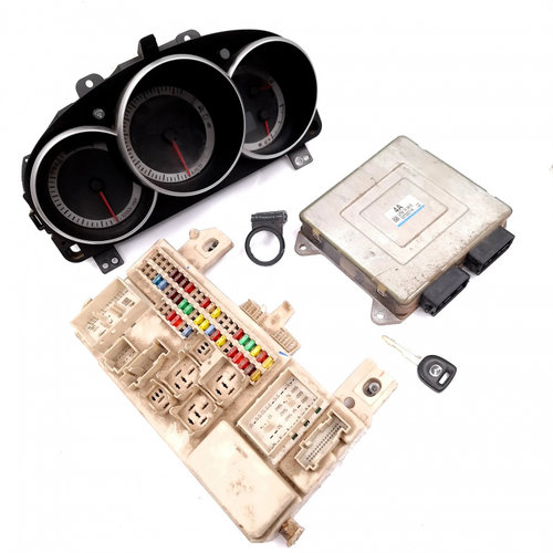 Kit Pornire Mazda 3 (Bk) 2003-2009 2.0 Lf17 Benzina Calculator Motor Ceas Bord Cheie Imobilizator Pa...