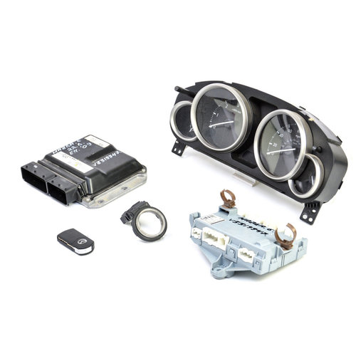 Kit Pornire Mazda 6 (Gh) 2007-2012 2.2 Mzr-Cd R2Aa Motorina Calculator Motor Ceas Bord Cheie Cititor...