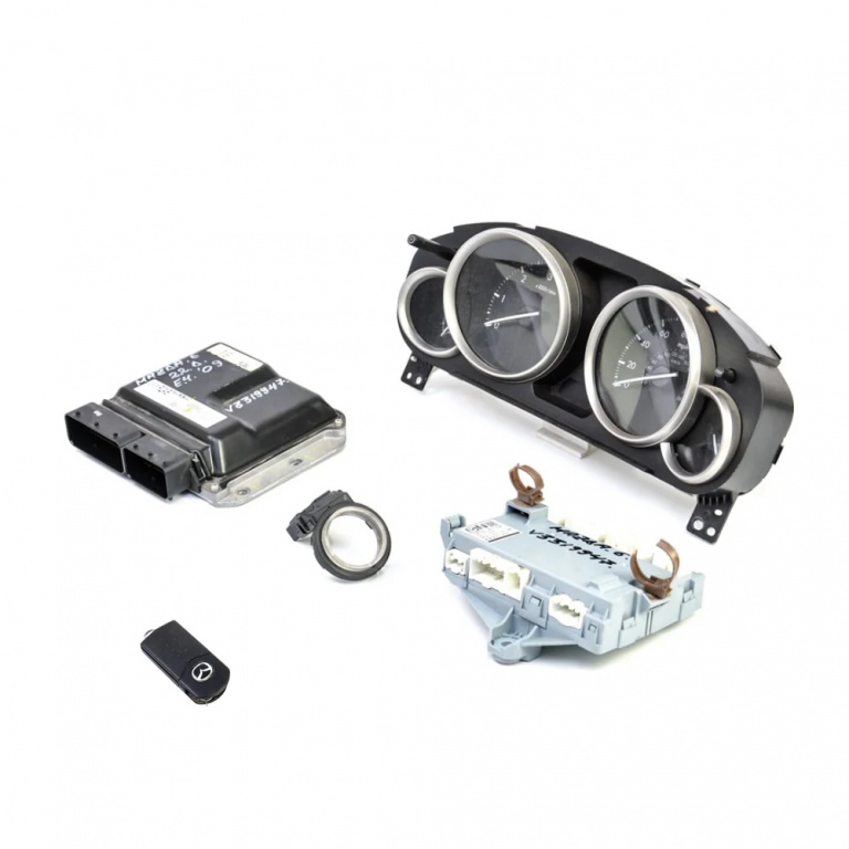 Kit Pornire Mazda 6 (Gh) 2007-2012 2.2 Mzr-Cd R2Aa Motorina Calculator Motor Ceas Bord Cheie Cititor Cheie R2Ab18881M, R2Ab 18 881M, 2758009159, 275800-9159, 1Hgak4E, 1Hgak4E-008, Gs1D66938A, 5Wk49005D, Gs1F67560N, Gs1F-67-560N, K4000-9F09A, Vp7Alf-1