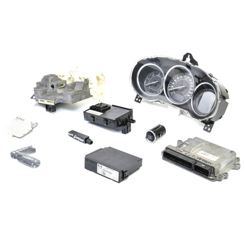 Kit Pornire Mazda 6 (Gj, Gh) 2012 > 2.2 D Shy1 Motorina Bcm Blocator Coloana Volan Buton Start Stop ...