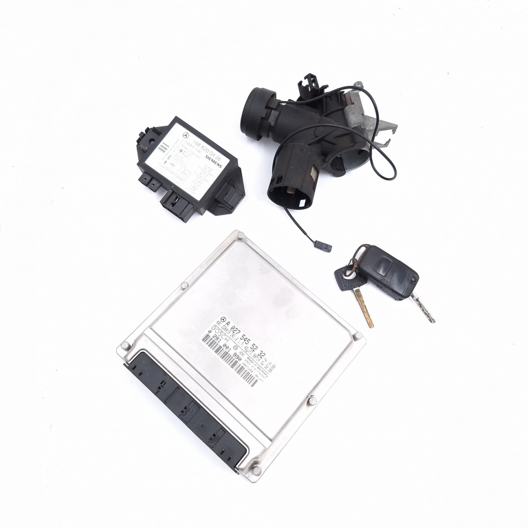 Kit Pornire Mercedes-Benz A-Class (W168) 1997-2004 A 170 Cdi (168.008) Om 668.940 Motorina Blocator Coloana Volan Calculator Motor Cheie Imobilizator A0275455232, 0281001990, 28Rte299, 1688200426, 5Wk4736, Ets300220, 267102334, A1683220114 Siemens,Bo