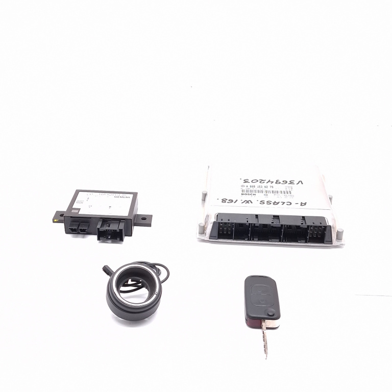 Kit Pornire Mercedes-Benz A-Class (W168) 1997-2004 A 170 Cdi (168.009, 168.109) Om 668.942 Motorina Calculator Motor Chip Cheie Imobilizator A6681530279, 0281010793, 1688200426, 5Wk4736, 5Wk48821, 86Lp0096, 88Lp0012, Kr55, 267102334, G750686H, Lpd045