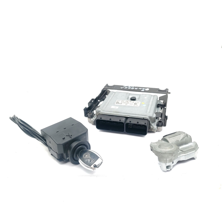 Kit Pornire Mercedes-Benz E-Class (W211) 2002-2009 E 320 Cdi 4-Matic Motorina Blocator Coloana Volan Calculator Motor Contact Cu Cheie A6421509991, A 642 150 99 91, 0281813392, A2115452308, A 211 545 23 08 Bosch