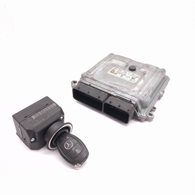 Kit Pornire Mercedes-Benz Ml / M-Class (W164) 2005-2011 Ml 320 Cdi 4-Matic (164.122) Om 642.940 Motorina Calculator Motor Cheie Imobilizator A6421501779, 0281012015, 1645450708, 2002014291606152, 33002804, 18551164, 1039S12873 Bosch