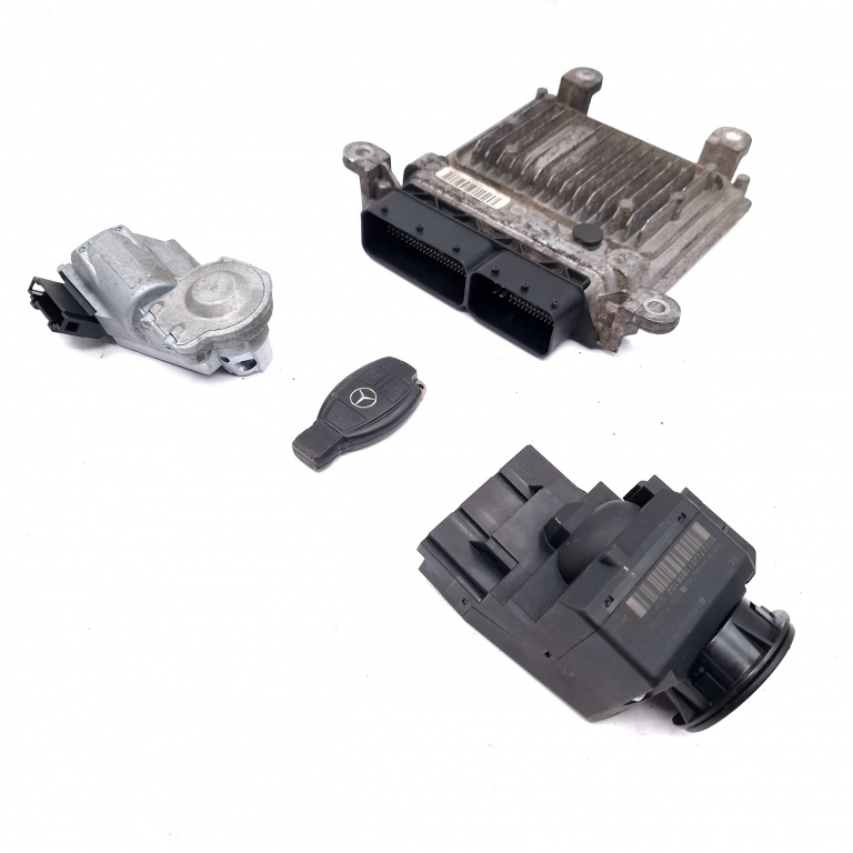 Kit Pornire Mercedes-Benz Sprinter (W906) 2006-2018 313 Cdi (906.731, 906.733, 906.735) Om 651.955 Motorina Calculator Motor Contact Cu Cheie Imobilizator A6519000601, A9069003901, A6519019400, A90690039 01, 28277619, 28277619Bxn14Mry, 3300302002, 80