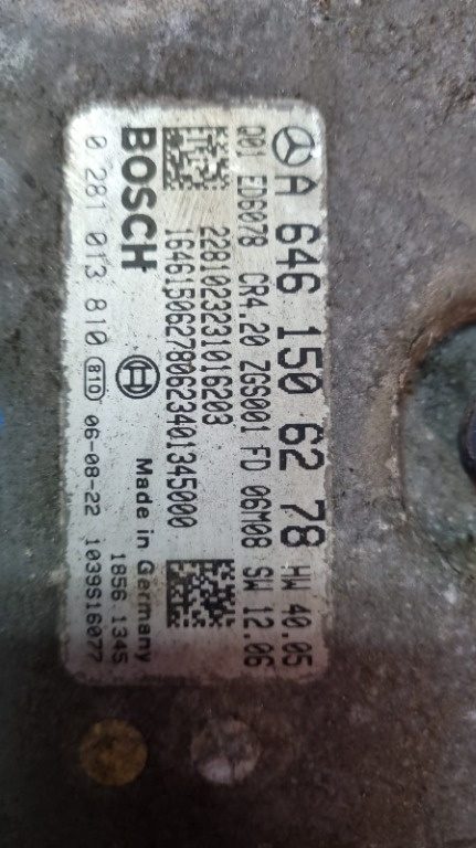 Kit pornire Mercedes Sprinter 2.2 din 2008 cod A 646 150 62 78