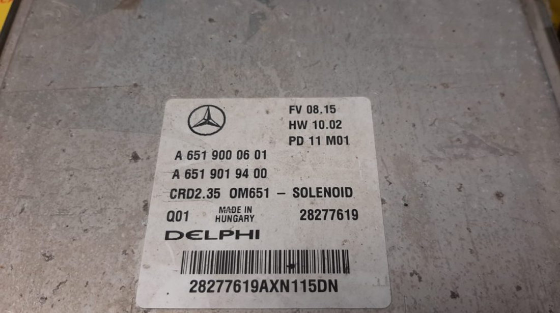 Kit pornire Mercedes Sprinter 2 A6519000601, A6519019400