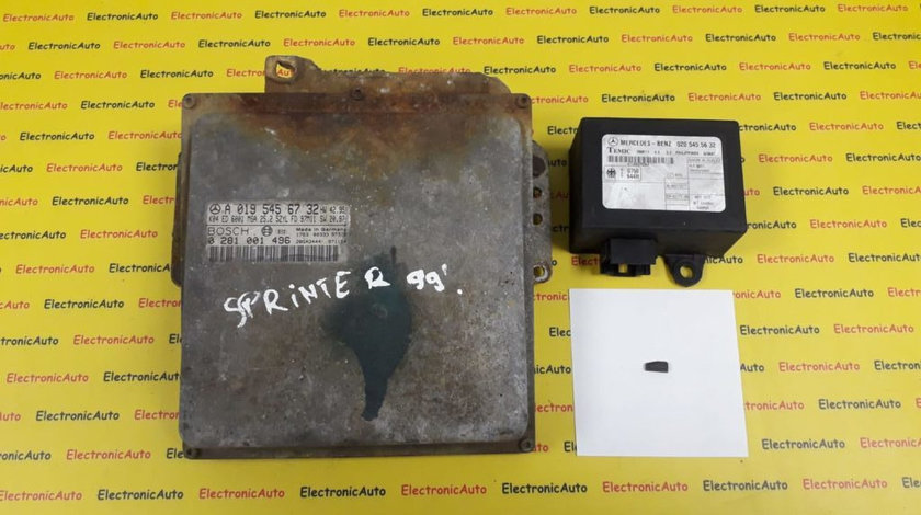 Kit pornire Mercedes Sprinter A0195456732, 0281001496