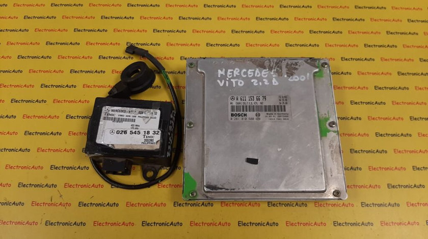 Kit pornire Mercedes Vito 2.2 A6111536679, 0281010600 (W3AZD1)