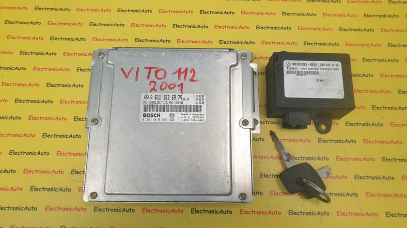 Kit pornire Mercedes Vito 2.2CDI A6111536979, 0281010603 (8SQW2)