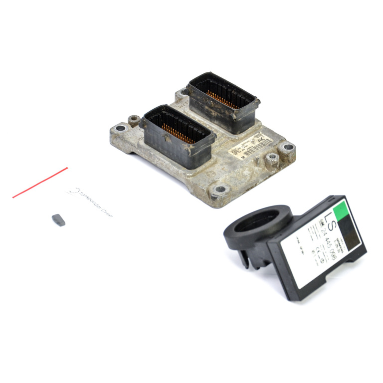 Kit Pornire Opel Agila (A) (H00) 2000-2007 1.0 12V Z 10 Xe Benzina Calculator Motor Chip Cheie Cititor Cheie 09164459, 0261206273, 24445098 Siemens