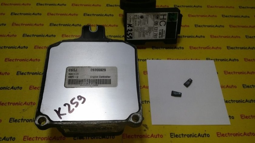 Kit pornire Opel Astra G 1.6 09355929, D98005, X16XEL