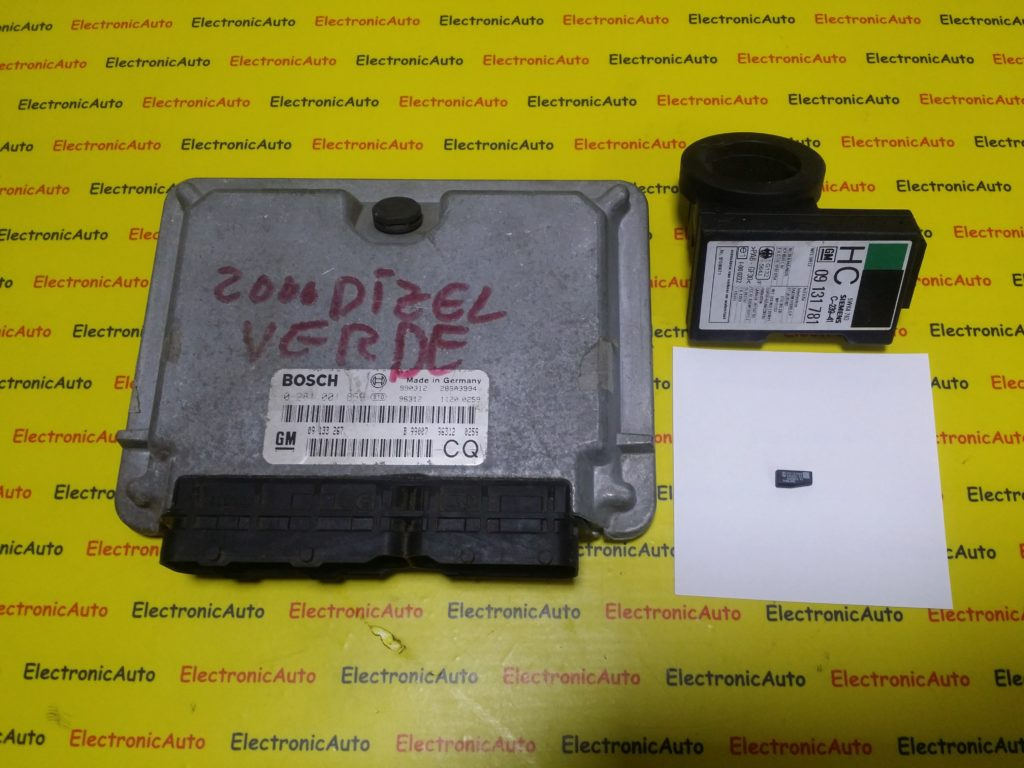 Kit Pornire Opel Astra G 2.0 DTI, 0281001869, 09133267