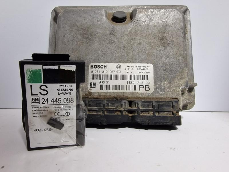 Kit pornire Opel Zafira A 1999-2005 2.0 dti 101cp 74kw Y20DTH 0281010267