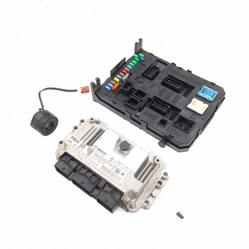 Kit Pornire Peugeot 307 2001-2008 1.6 Nfu (Tu5Jp4) Benzina Bsi Calculator Motor Cititor Cheie 026120...