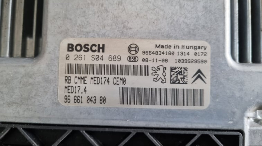 Kit pornire Peugeot 308 1.6 16v 150 cai motor 5FX coduri : 9666104380 / 9664058780