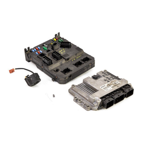Kit Pornire Peugeot 407 2004-2011 1.6 Hdi 110 9Hz (Dv6Ted4) Motorina Bsi Calculator Motor Chip Cheie...