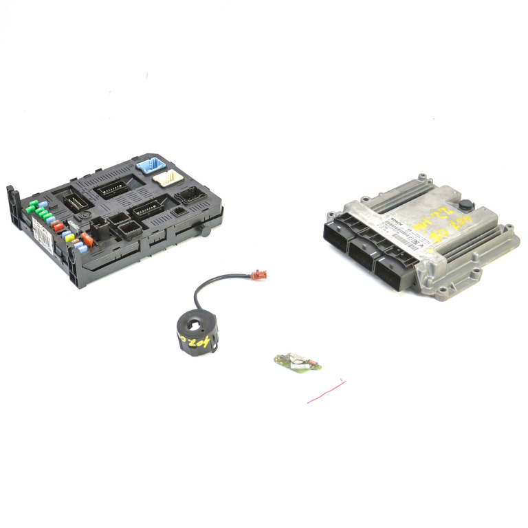Kit Pornire Peugeot 407 2004-2011 2.2 Hdi 170 4Ht (Dw12Bted4) Motorina Calculator Motor Chip Cheie Cititor Cheie Panou Sigurante 9662633480, 96 626 334 80, 9662489680, 96 624 896 80, 1039S14812, 0281013209, 0 281 013 209, Edc16Cp39, 9663510480, 96 63