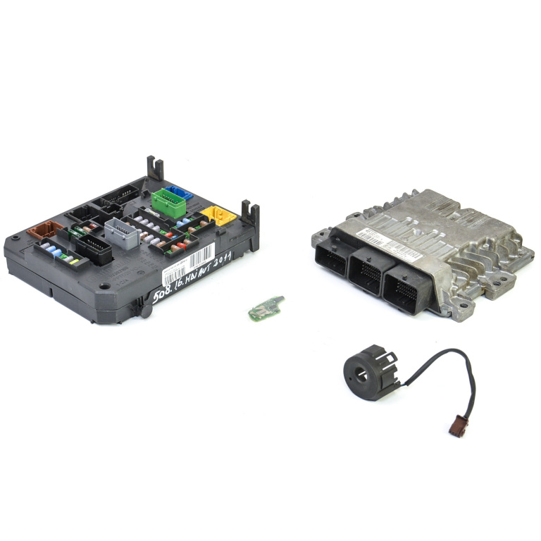 Kit Pornire Peugeot 508 2010-2023 1.6 Hdi 9Hr (Dv6C) Motorina Bsi Calculator Motor Chip Cheie Cititor Cheie 9676760880, 9666681180, S180123001E, 9665547580, Bsi-Q04, 9663123380 Continental