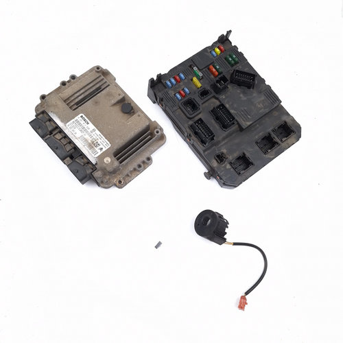 Kit Pornire Peugeot Partner 1 1996-2013 1.6 Hdi 75 Dv6Bted4 Motorina Calculator Motor Imobilizator P...