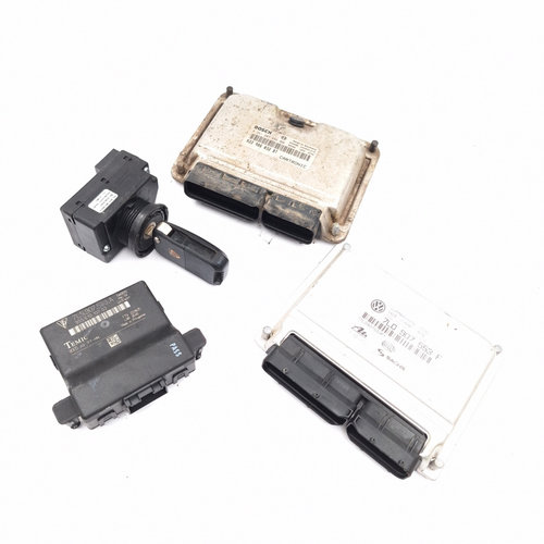 Kit Pornire Porsche Cayenne (9Pa, 955) 2002-2010 4.5I Turbo 4850 Benzina Blocator Coloana Volan Calc...