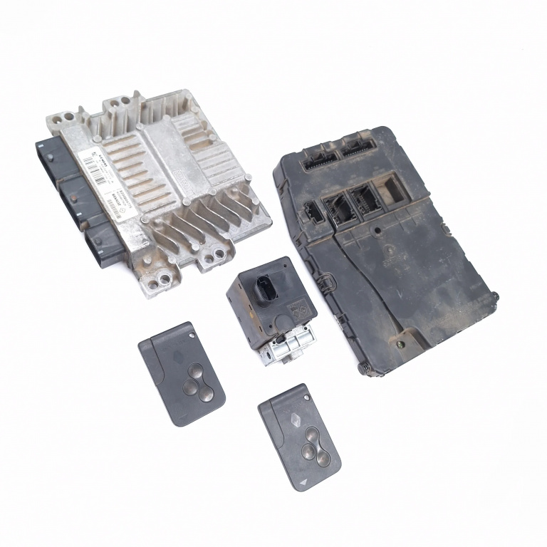 Kit Pornire Renault Megane 2 2002-2010 1.5 Dci (Em1E) K9K 732 Motorina Blocator Coloana Volan Calculator Motor Panou Sigurante 8200804775, 8200807626, S122326113A, 275880307, 8200780007, U118400140J, 570688784, E0160400, 8200604932 Siemens,Valeo