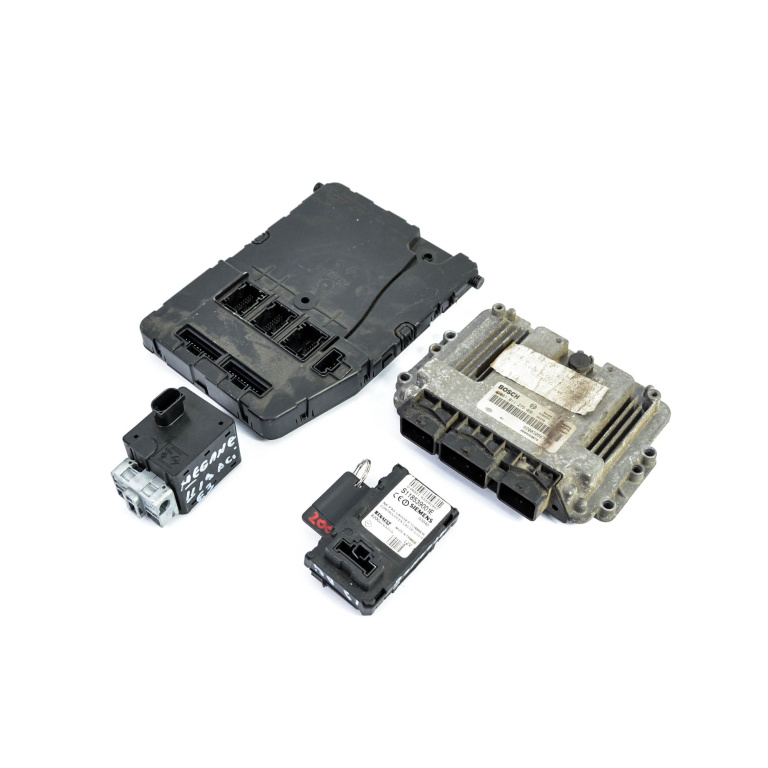 Kit Pornire Renault Megane 2 2002-2010 1.9 Dci (Bm0G, Cm0G) F9Q 800 Motorina Blocator Coloana Volan Calculator Confort Calculator Motor Contact Cu Cheie 8200305678, 8200269879, 0281011275, 8200305576, S118400300I, 8200033233, 8200074331A Bosch