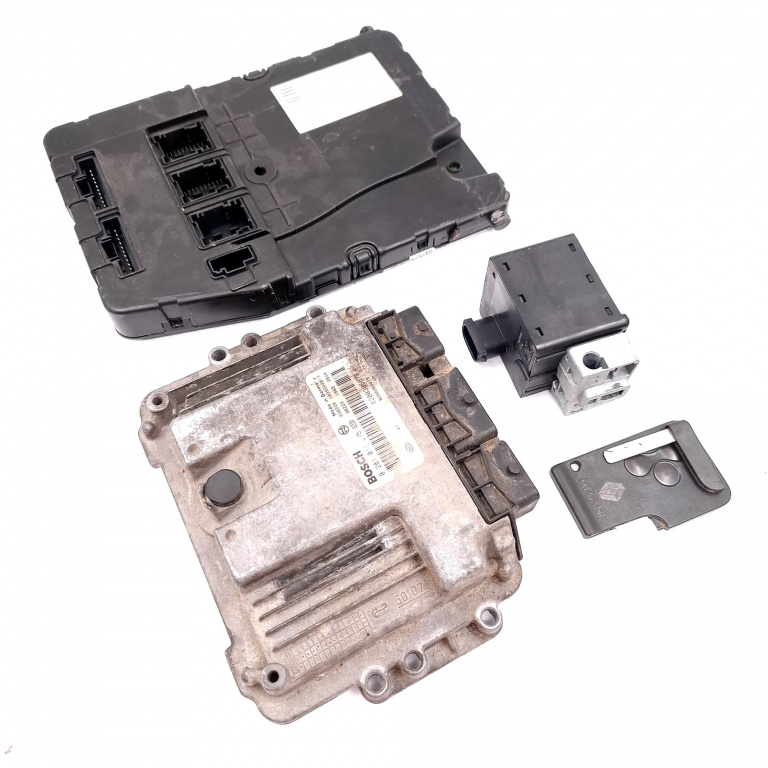 Kit Pornire Renault Megane 2 2002-2010 1.9 Dci F9Q 800 Motorina Blocator Coloana Volan Calculator Confort Calculator Motor Cheie 0281011275, 8200305678, 8200269879, 1039S02073, 8200305576, S118400300I , 8200033233, E0160000 Valeo,Bosch